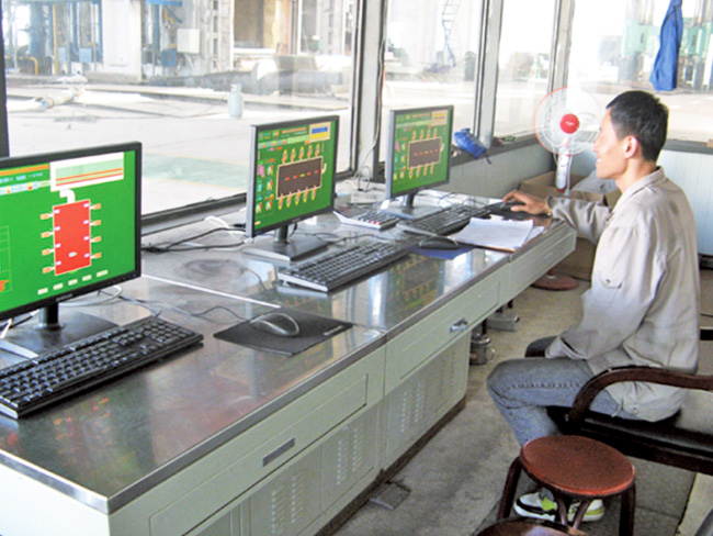 全自动加热炉、正火炉操作室